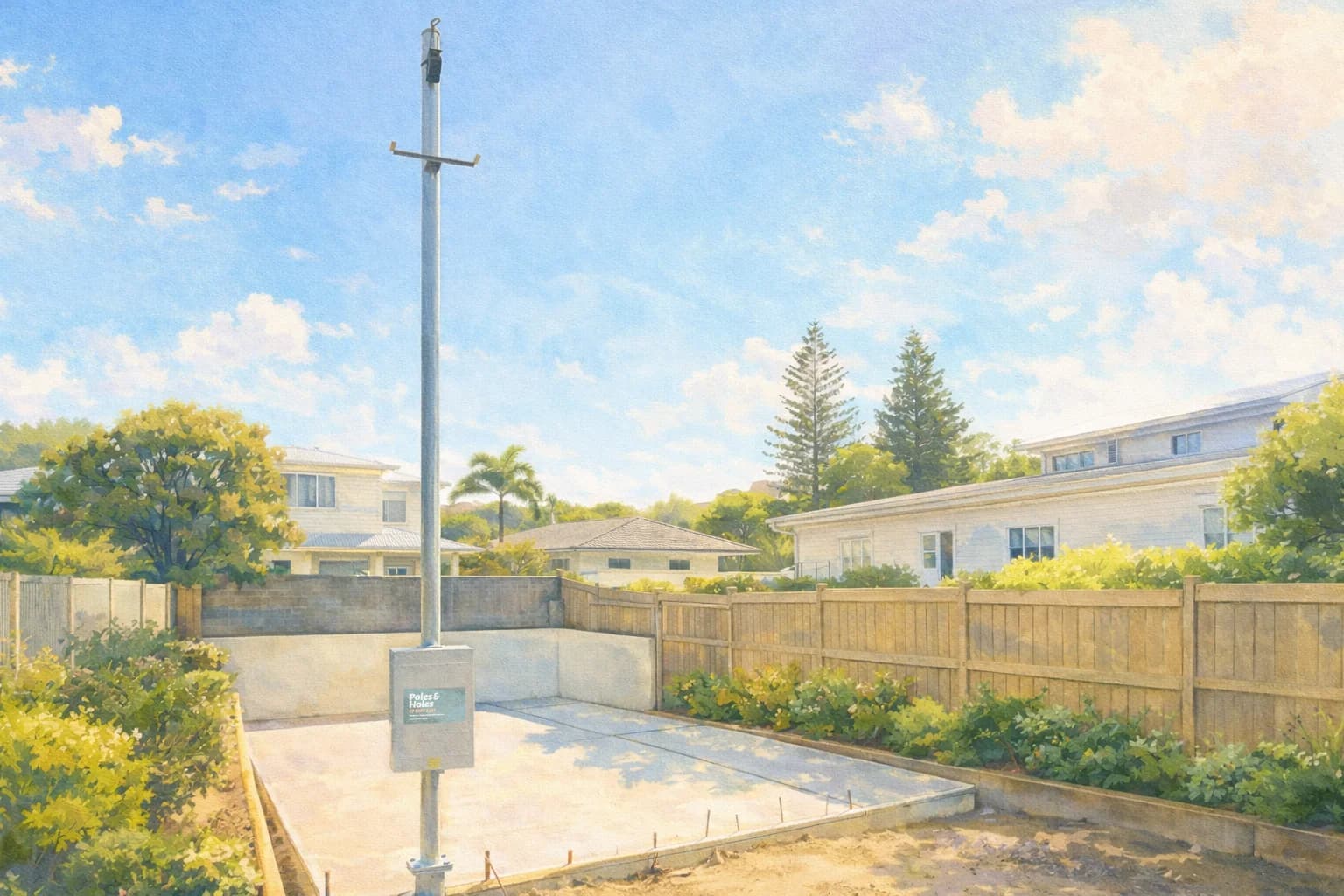 Permanent Power Poles